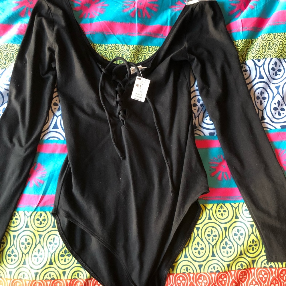 Victoria’s Secret Black Bodysuit NWT